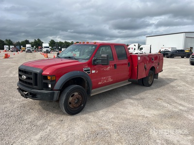 2009 Ford F-550 XL 4x4 Crew Cab ユーティリティトラック
