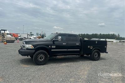 2013 Ram 3500 4x4 Crew Cab Utility Truck