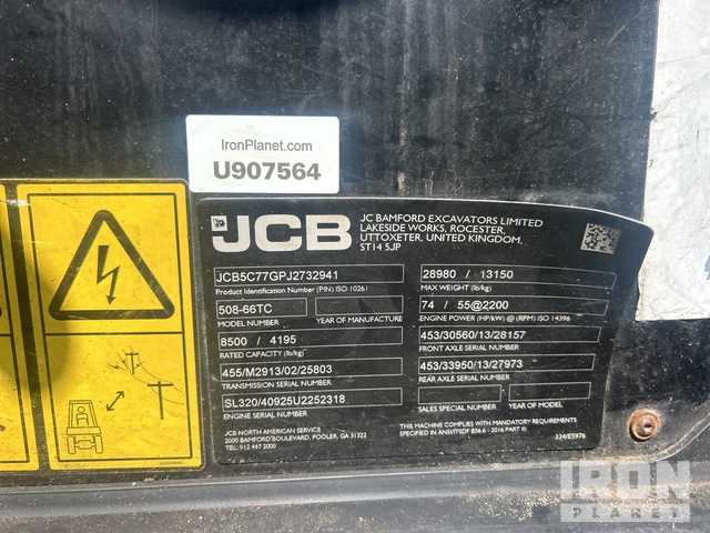 MANIPULADOR 2018 JCB