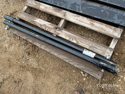 Quantity of (2) 4 ft Extension Auger Attachment (Unused)