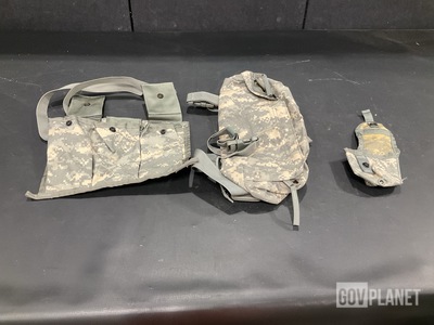 (196) Hand Grenade Pouches, (66) Bandoleer Ammo Pouches & Assorted Items