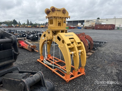 2023 Jisan JSSR220 83 in Rotating Pinza per escavatore - Fits Cat 320/325 (Unused)