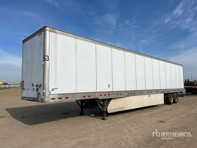 2011 Vanguard 53 ft x 102 in T/A Van Trailer