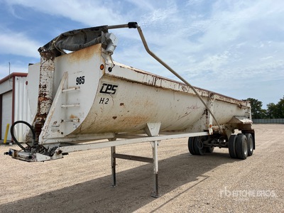 2008 Manac TSTD-34 34 ft T/A Frameless Tipping Trailer