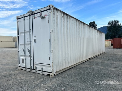 2016 40 ft Custom Climate Controlled Storage Container