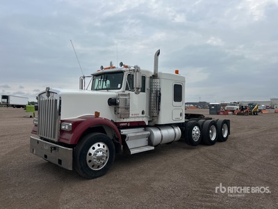 1999 Kenworth W900B 6x4 8x4 Tri/A Sleeper Truck Tractor