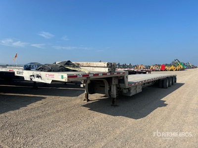 2022 53 ft Tri/A Single Drop Step Deck Trailer