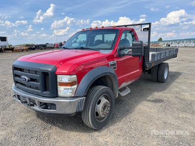 2008 Ford F-450 XL 4x2 شاحنة مسطحة