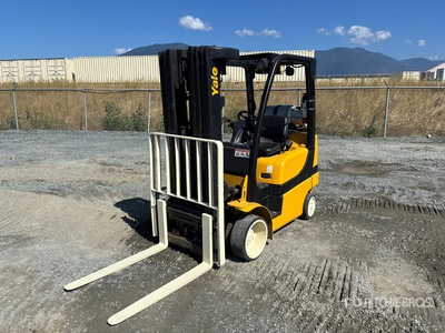 2009 Yale GLC-050VX 4400 lb Cushion Tire Forklift