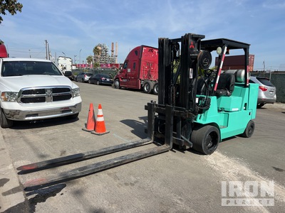 2004 Mitsubishi FGC55KS Cushion Tire Forklift