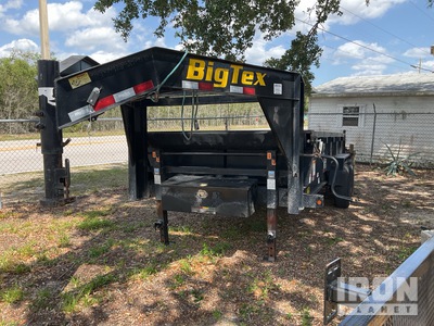 2023 Big Tex 16 ft T/A Demolition Tipping Trailer
