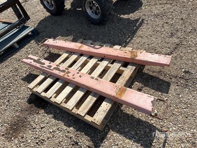 72 in Fork Extensions - Fits Skid Steer