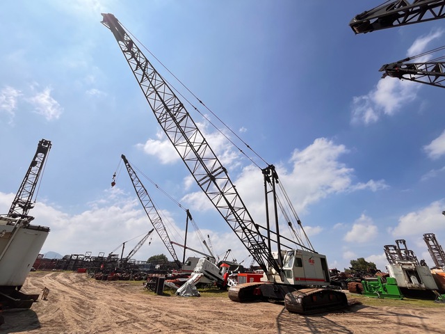 1968 Link-Belt LS518 150 ton Lattice-Boom Crawler Crane