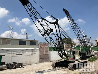 1975 FMC CORPORATION CRANE AND EXCAVATOR LS118 60 ton Lattice-Boom Crawler Crane