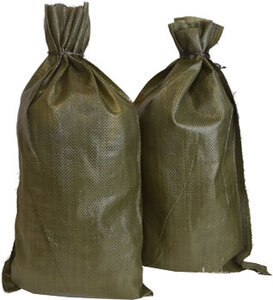 Lot of 12,000 U.S. Military Polypro Sand Bags (Unused)