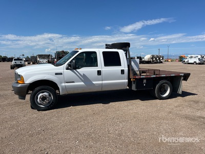 2001 Ford F-450 4x2 Flatbed Truck