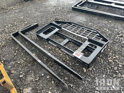GIYI GY-FK 1500 mm Skid Steer Forks (Unused)