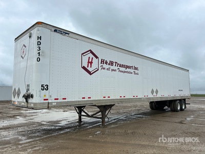 2010 Great Dane 53 ft T/A Remolque de furgoneta