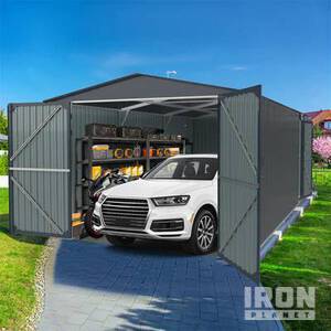 Chery Industrial Metal Garden Shed / Storage Building (Unused)