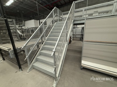 Custom Fabricated Access Staircase