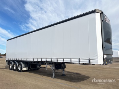2019 Vawdrey 13 m Tri/A Tautliner Trailer