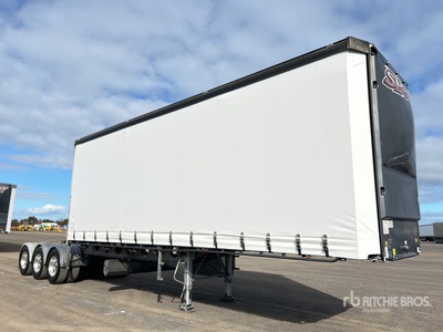 2019 Vawdrey 8.3 m Tri/A B-Double Lead Curtain Side Trailer