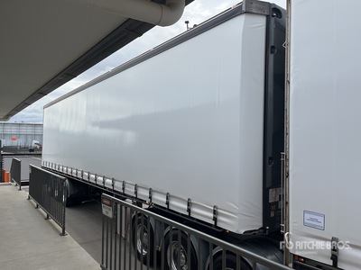 2018 Vawdrey Tri/A B-Double Lead Curtain Side Trailer