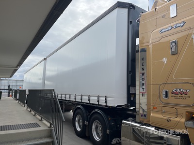 2018 Vawdrey Tri/A Curtain Side Trailer