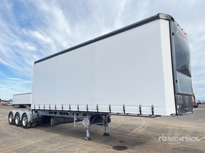 2018 Vawdrey 8.3 m Tri/A B-Double Lead Curtain Side Trailer