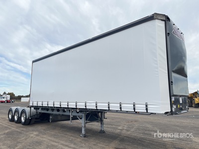 2018 Vawdrey 8.3 m Tri/A B-Double Lead Tautliner Trailer