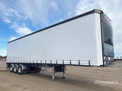 2018 Vawdrey 13 m Tri/A Curtain Side Trailer