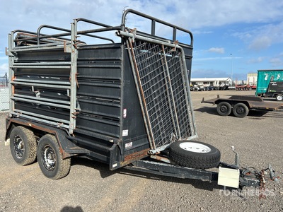 2009 Victorian Trailers 3 m Bogie/A Remorque pour bétail