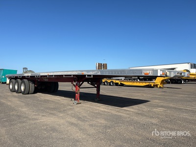 2012 MaxiTrans 13.2 m Tri/A Flatbed Trailer