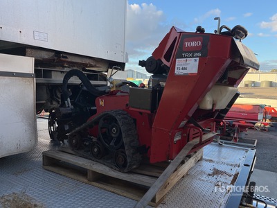 2014 Toro TRX-26 Walk Behind Sleuvengraver