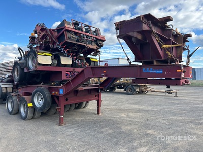 2003 RES Trailers 2 Rows of 8 Low Loader & Jinker Combination Wózek typu Dolly