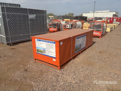 2025 KJ K17 500 ft x 7 ft Chain Link Galvanized Staccionata (Unused)