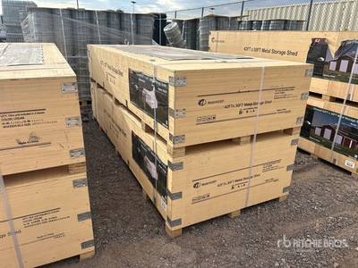 2025 KJ K4230T 42 ft x 30 ft Metal Shed (Unused)