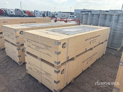 2025 KJ K4230T 42 ft x 30 ft Metal Shed (Unused)
