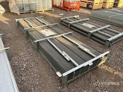 Quantity of (200) 2025 KJ K0310B 10 ft Corrugated PPGI Steel Plates (Unused)