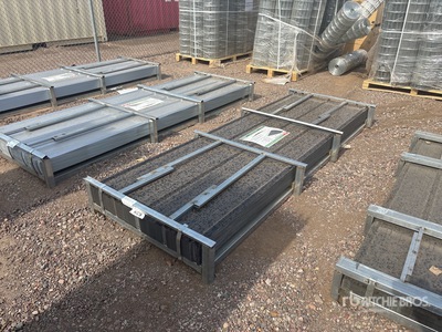 Quantity of (200) 2025 KJ K0310B 10FT Corrugated PPGI Placas de acero (Unused)