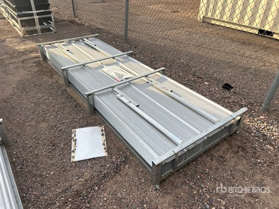 Quantity of (200) 2025 KJ K0310 35 in x 10 ft Galvalume Corrugated Steel Sheets (Unused)