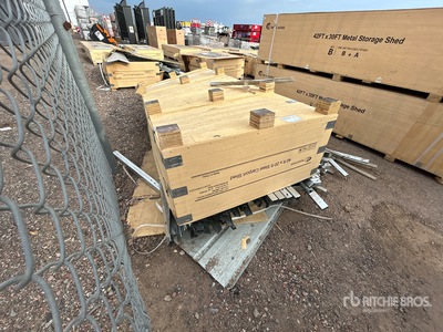 2025 KJ K4020 40 ft x 20 ft Steel Carport Shed (Unused)