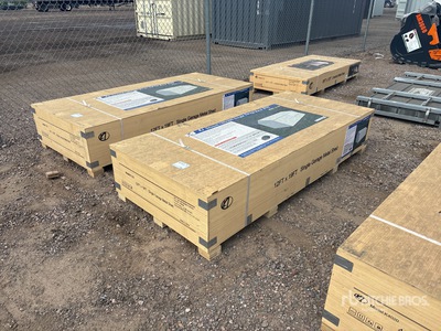 2025 KJ K1220 12 ft x 20 ft Metal Garage (Unused)