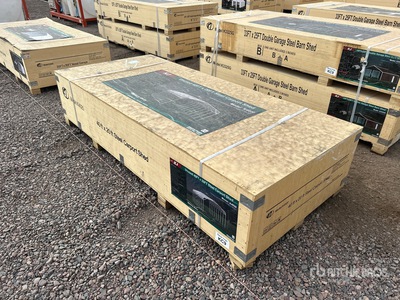 2025 KJ K4020 40 ft x 20 ft Steel Carport Shed (Unused)