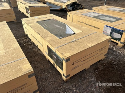 2025 KJ K4020 40 ft x 20 ft Steel Carport Shed (Unused)
