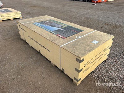 2025 KJ K2223G 22 ft x 23 ft Metal Garage Opslag Gebouw (Unused)