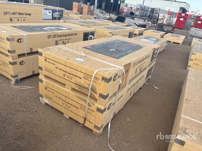2025 KJ K3325G 33 ft x 25 ft Metal Garage Opslag Gebouw (Unused)