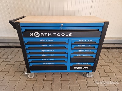 2025 North-Tools JUMBO-PRO Servante D'Atelier (Non Utilise) Tool Cabinet (Unused)