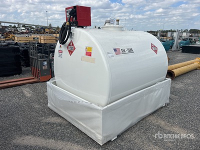 2025 AM Tank 1000 1050 gal Skid Mounted Steel Diesel Kraftstofftank (Unused)
