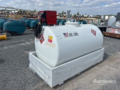 2025 AM Tank 500 490 gal Skid Mounted Steel Diesel Fuel Tank (Unused)